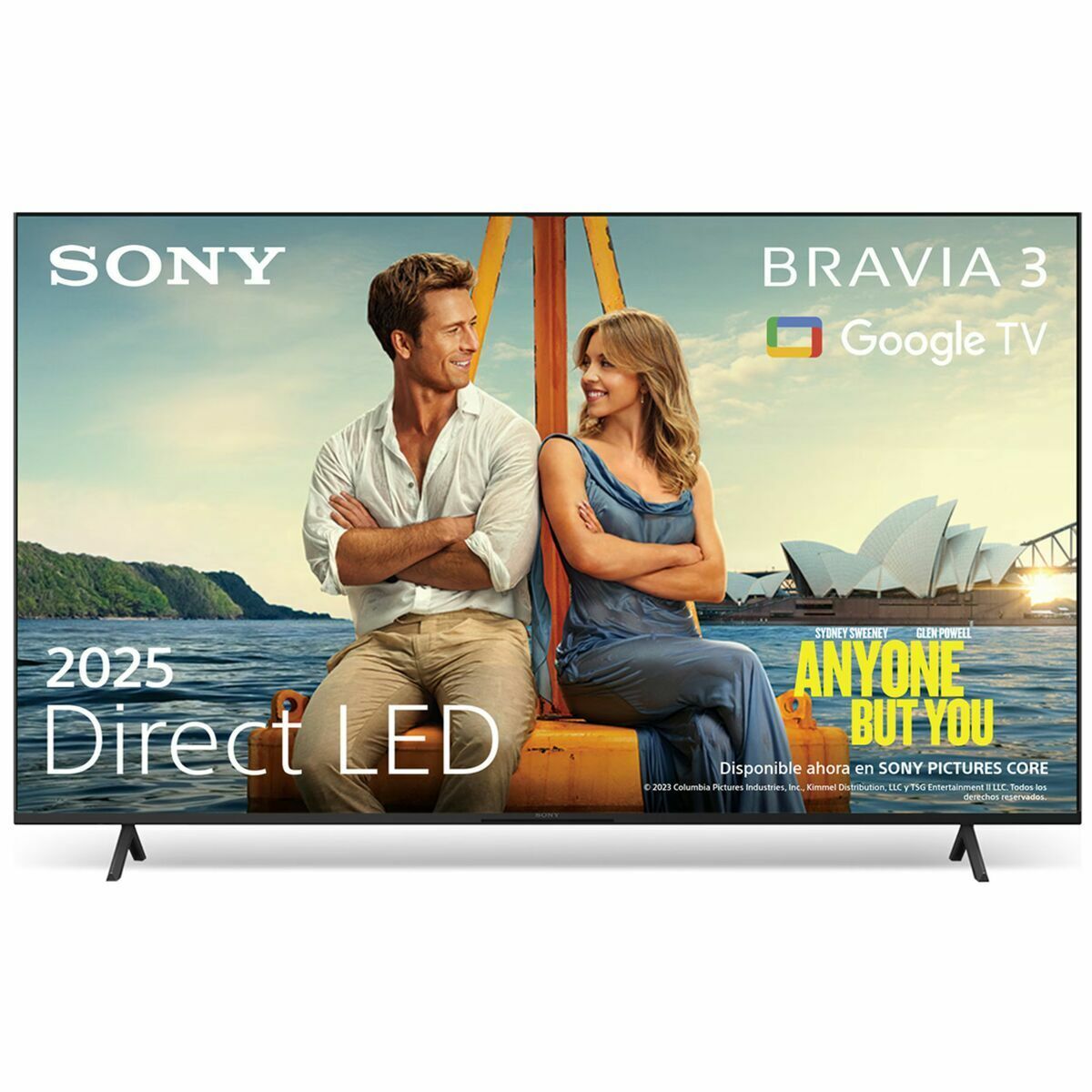 4548736168121_S0466048_P00 Smart TV Sony K43S35BP 43" 4K Ultra HD - immagine 1
