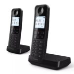 Telefono Senza Fili Philips D2702 DUO Nero 2 Unit?