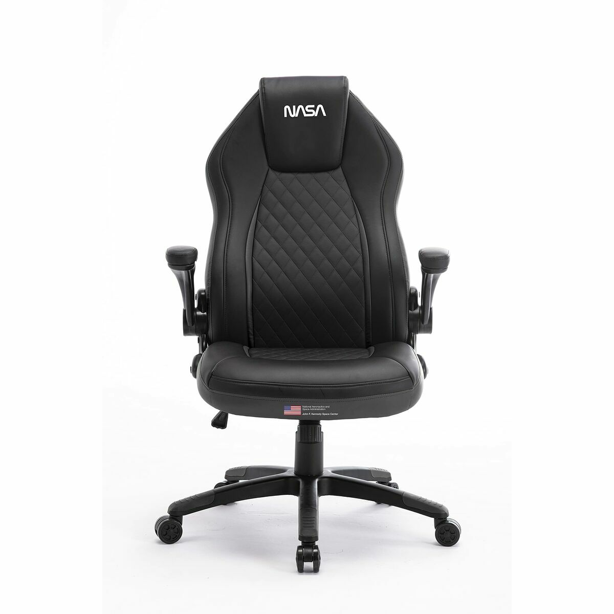 4895232702602_R00 Sedia Gaming NASA VO022 K Nero - immagine 1