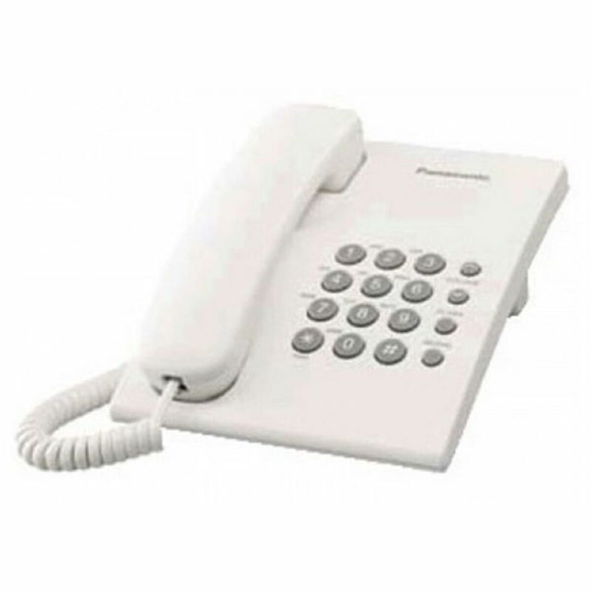 5025232272075_0_P01 Telefono Fisso Panasonic KX-TS500EXW Bianco - immagine 1
