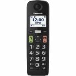 Telefono Senza Fili Panasonic KX-TGU112EXB Nero