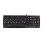 Qwerty in Spagnolo Logitech K120 USB Nero Qwerty in Spagnolo QWERTY