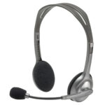 Auricolari con Microfono Logitech 981-000271 2 x Jack 1,4 m Nero Grigio