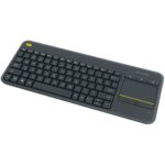 Tastiera Logitech K400 Plus Nero Qwerty in Spagnolo