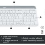 Tastiera e Mouse Logitech 920-009199 Bianco Qwerty in Spagnolo