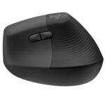 Mouse Logitech Lift Azzurro Nero 4000 dpi Ergonomico