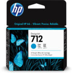 Cartuccia ad Inchiostro Originale HP 712 Ciano 29 ml