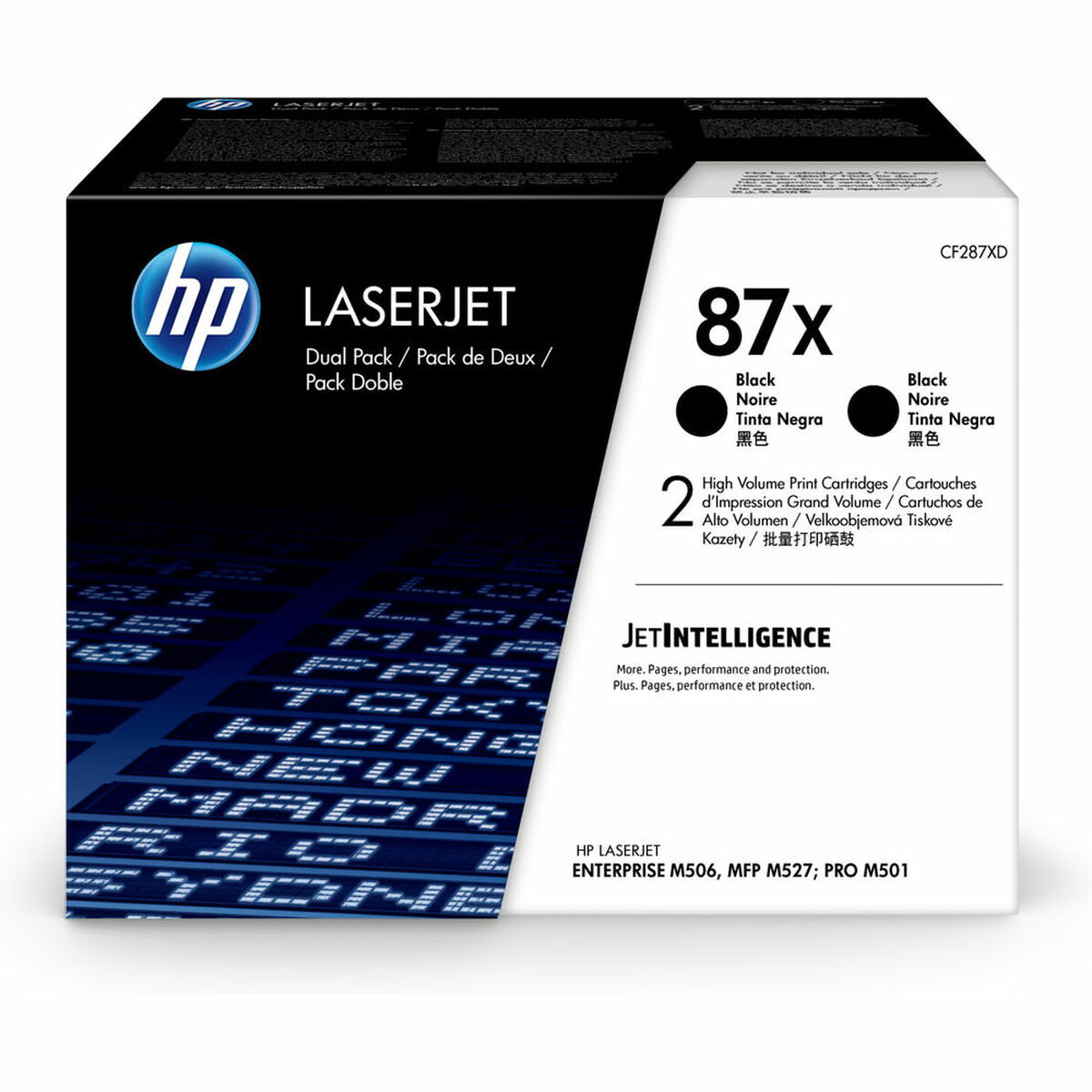 550742931 Toner HP CF287XD Nero - immagine 1