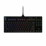 Tastiera Logitech 920-010593 Nero RGB LED Qwerty in Spagnolo Spagnolo