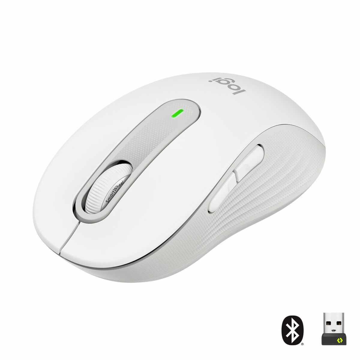 590747233 Mouse senza Fili Logitech 910-006255 Bianco - immagine 1