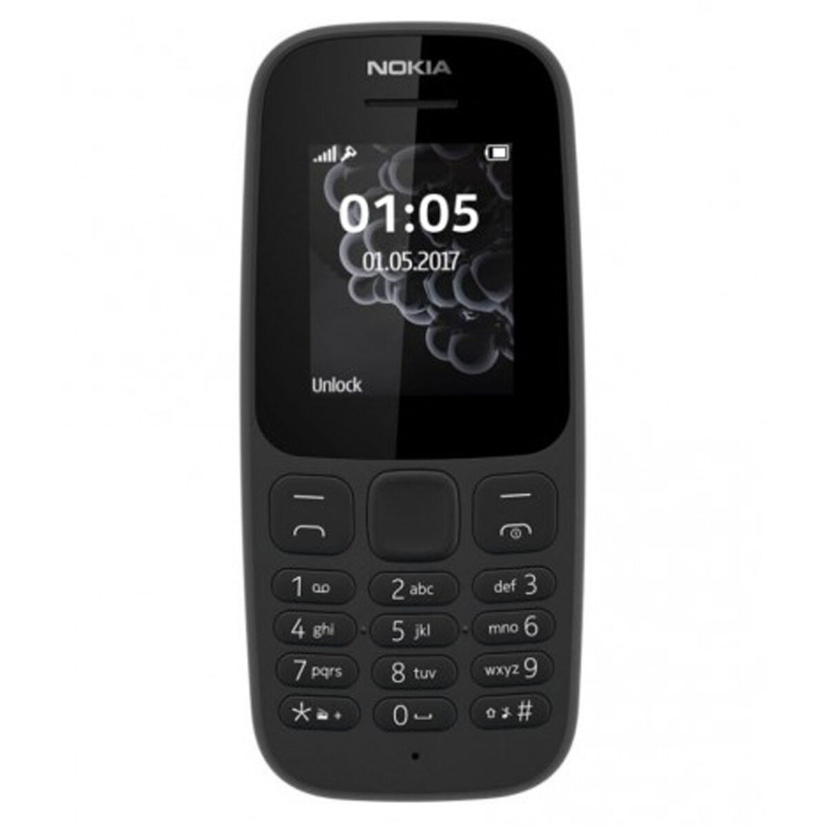 6438409040152_M0806275_P00 Telefono Cellulare Nokia 105 DualSIM 1,45" Nero - immagine 1