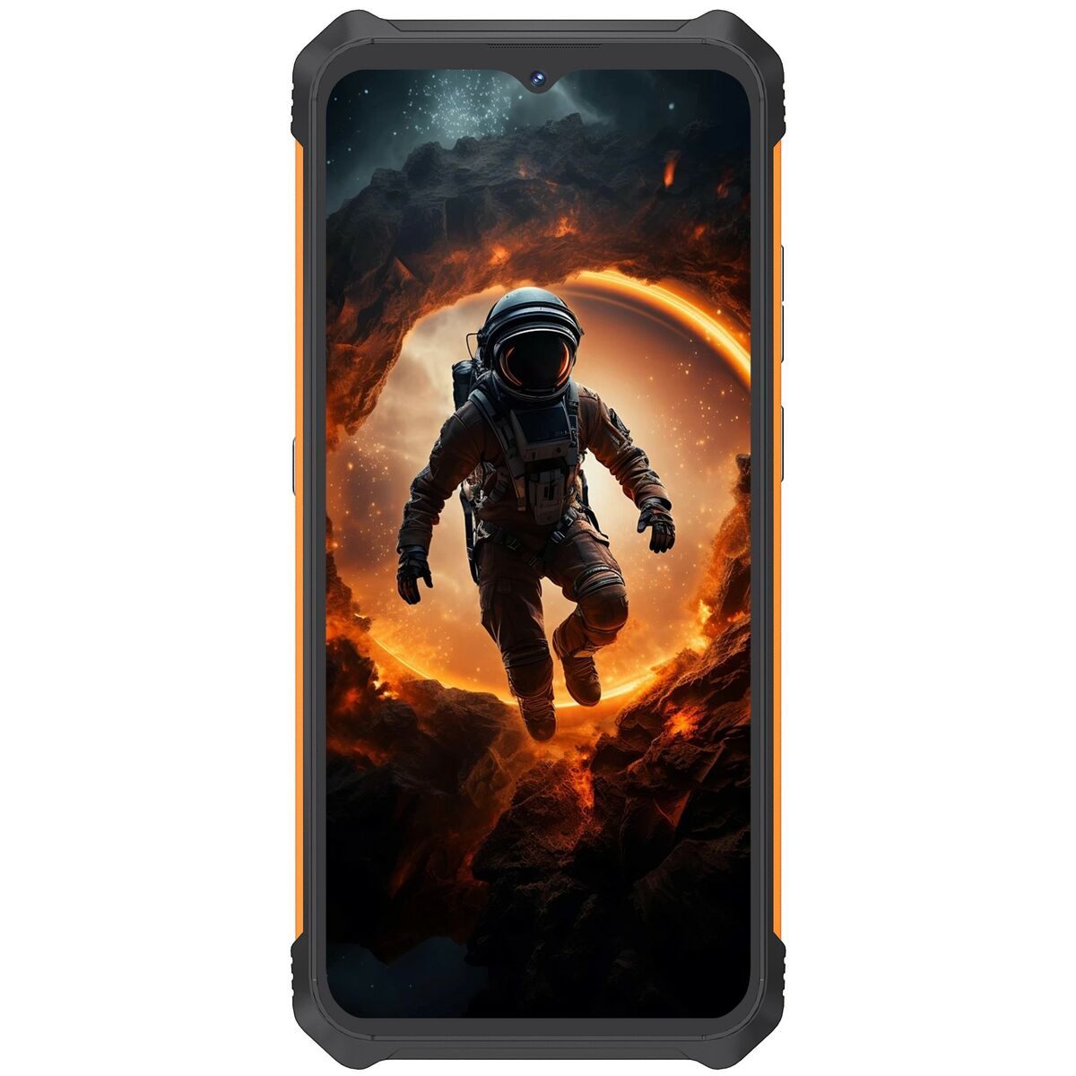 6924136722633_S0460489_P00 Smartphone Cubot King Kong ES 6,5" UNISOC T606 6 GB RAM 128 GB Negro , naranja - immagine 1