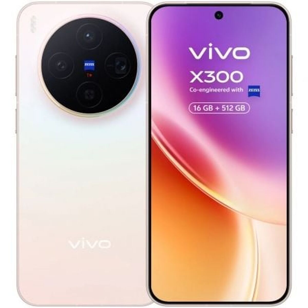6932204512932_S9920545_P00 Smartphone Vivo X300 5G Octa Core 16 GB RAM 512 GB Rosa - immagine 1