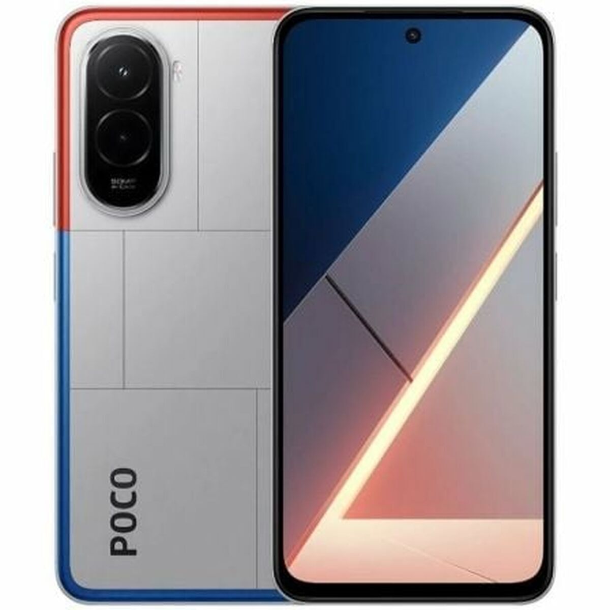 6932554452001_S9919809_P00 Smartphone Xiaomi POCO M7 8-256 SV 6,9" Octa Core 8 GB RAM 256 GB Argentato - immagine 1
