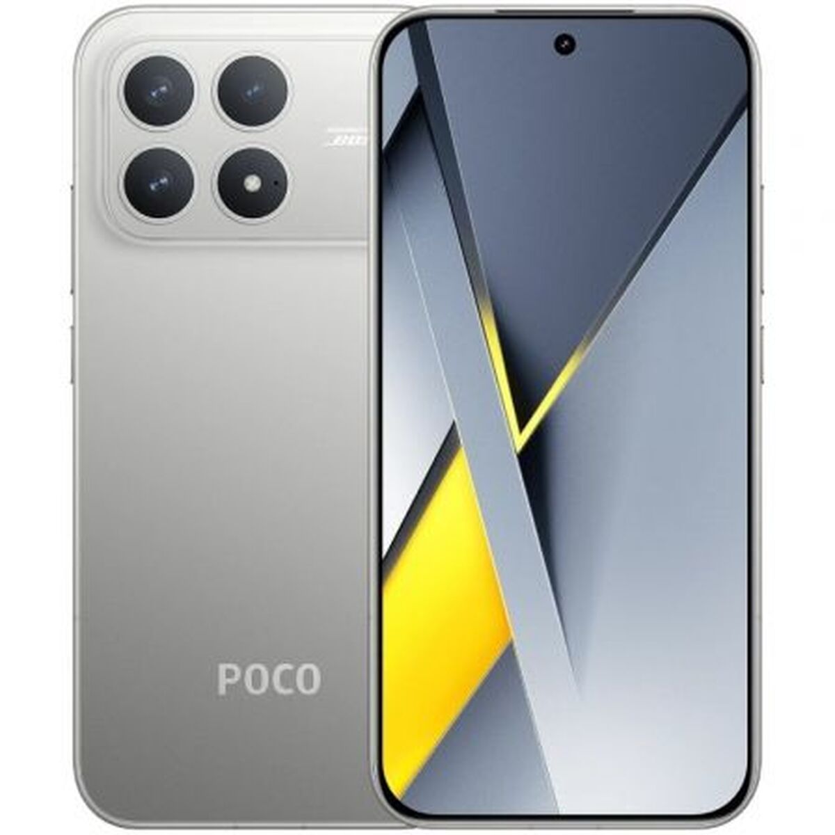 6932554474324_S9921179_P00 Smartphone Xiaomi POCO F8 Pro 5G 6,59" Octa Core 12 GB RAM 256 GB Argentato - immagine 1