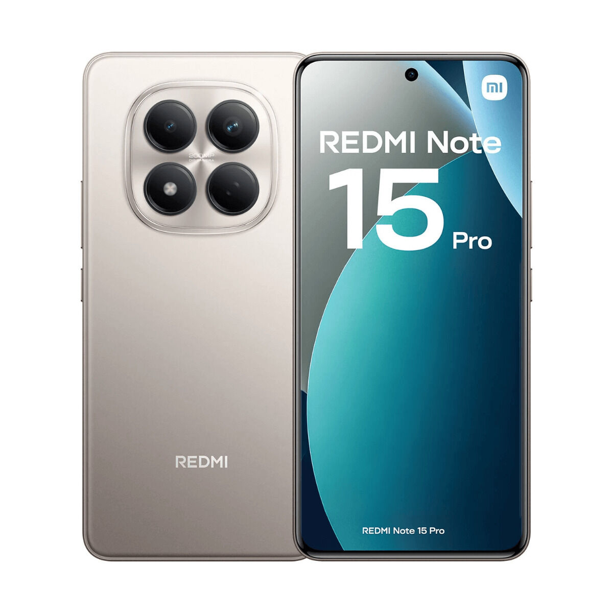 6932554478612_M0807400_P00 Smartphone Xiaomi Redmi Note 15 Pro 5G 6,83" Octa Core 8 GB RAM 512 GB Argentato - immagine 1