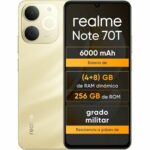 Smartphone Realme NOTE 70T 4 GB RAM 256 GB 6,74" Unisoc Dorato