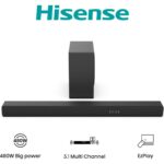 Soundbar Hisense HS3100     480W Nero 480 W