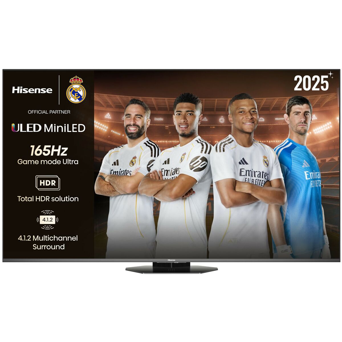 6942351419220_S0465472_P00 Smart TV Hisense 55U8Q 55" 4K Ultra HD HDR - immagine 1