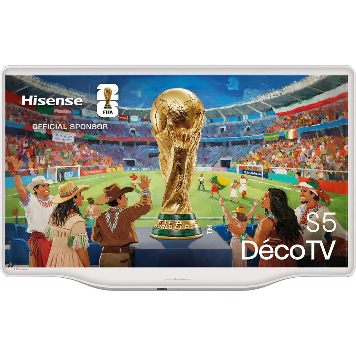 6942351425863_S0470064_P00 Smart TV Hisense 32S5Q Full HD 32" HDR QLED - immagine 1