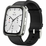 Smartwatch Amazfit ACTIVE 2 SQUARE Nero Acciaio 1,75"