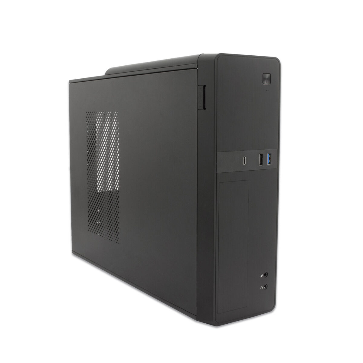 713773641 Cassa Micro ATX CoolBox COO-PCT310-1 Nero - immagine 1