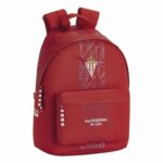 Zaino per Portatile Real Sporting de Gij?n 14,1'' Rosso 31 x 41 x 16 cm