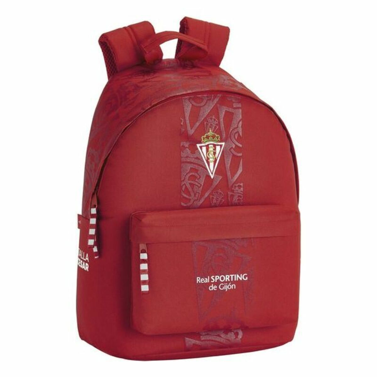 8412688351640_R02 Zaino per Portatile Real Sporting de Gij?n 14,1'' Rosso 31 x 41 x 16 cm - immagine 1