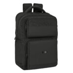 Zaino per Portatile Sevilla F?tbol Club Premium 15,6'' Nero (31 x 44 x 13 cm)