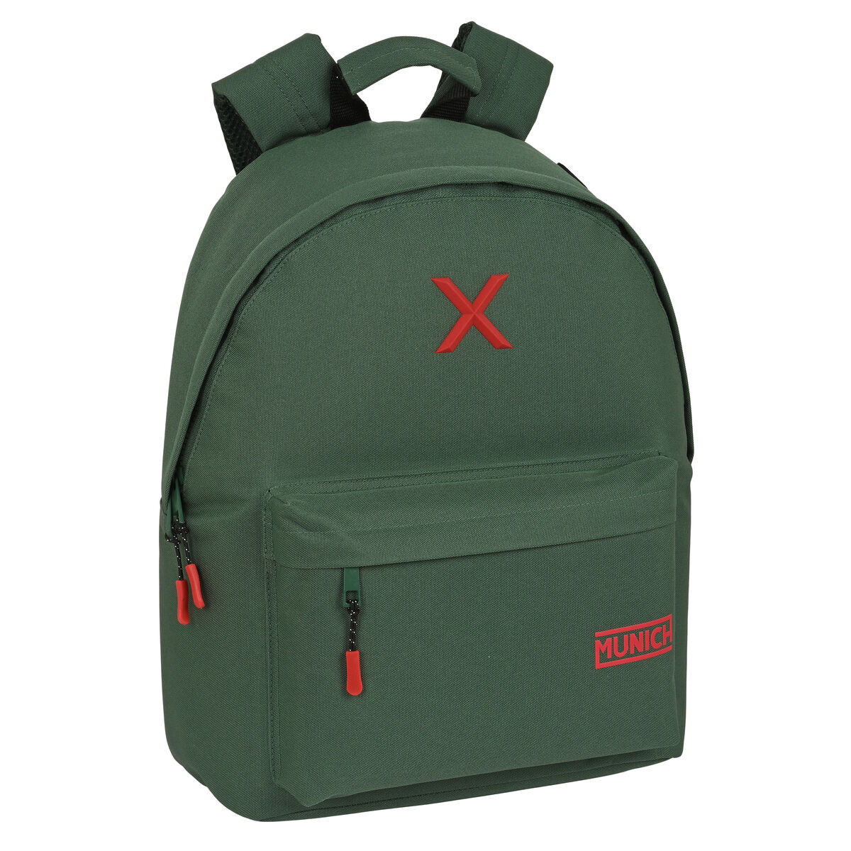 8412688517145_S4308328_P01 Zaino per Portatile Munich munich basicos 31 x 41 x 16 cm Verde - immagine 1