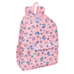 Zaino per Portatile Lilo & Stitch Beach Rosa