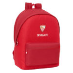Zaino per PC Portatile e Tablet con Uscita USB Sevilla F?tbol Club Rosso