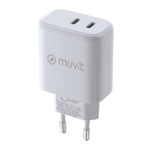 Caricabatterie da Parete Muvit for Change HC-175 Bianco 20 W 45 W