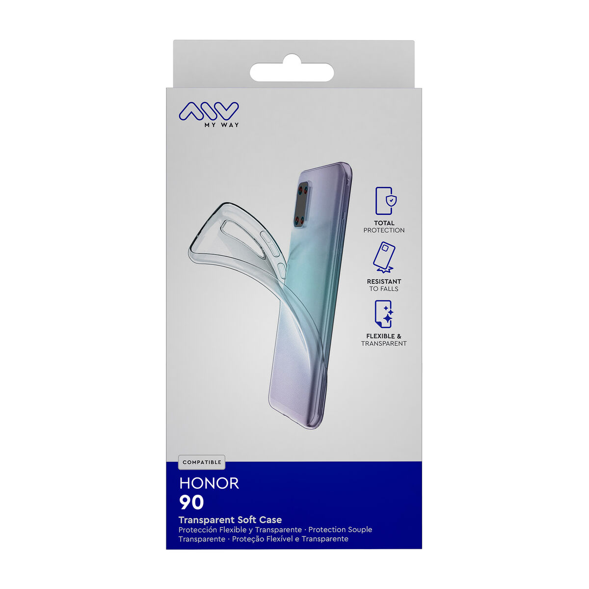 8426801172067_M1300388_P00 Custodia per Cellulare Myway Honor 90 - immagine 1