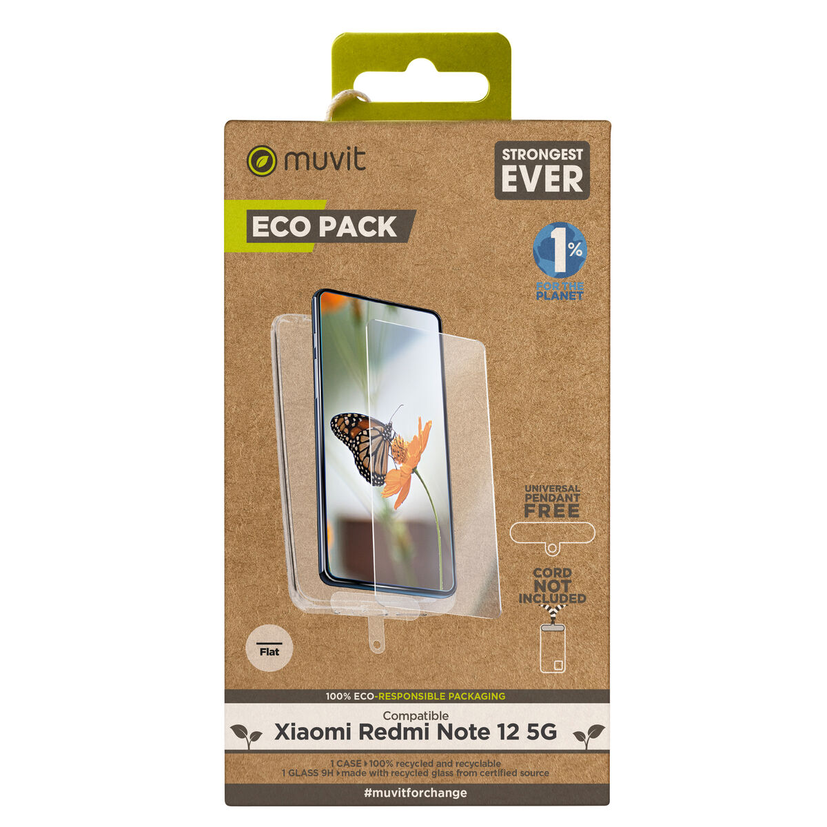 8426801172210_M1300203_P00 Custodia e Protettore per Cellulare Muvit for Change Xiaomi Redmi Note 12 5G - immagine 1