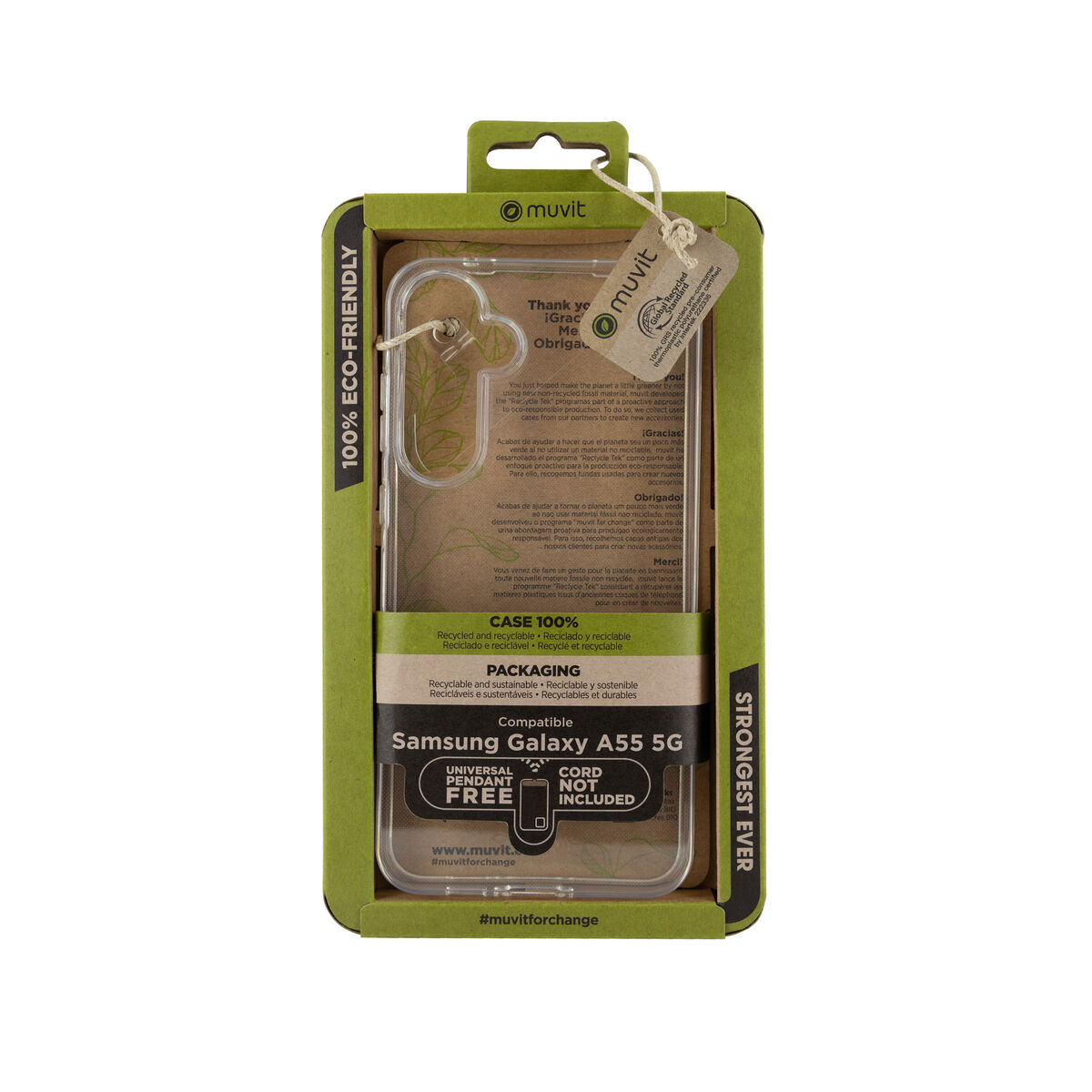 8426801173224_M1300132_P00 Custodia per Cellulare Muvit for Change Galaxy A55 5G - immagine 1