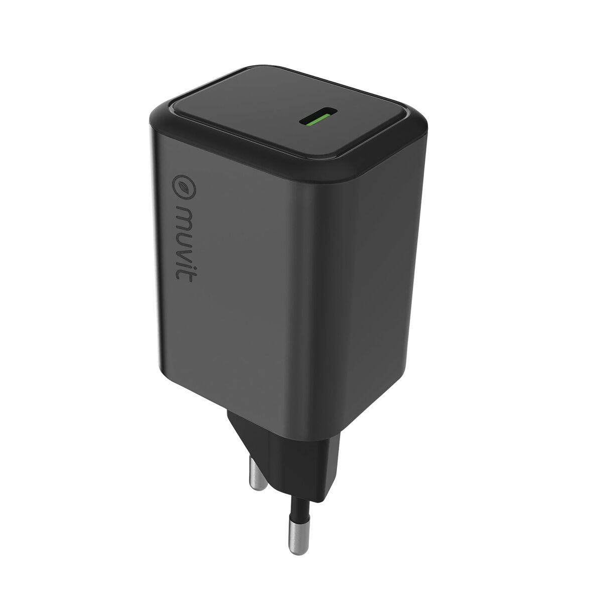 8426801178823_R01 Caricabatterie da Parete Muvit WUEU66-45-C Bianco 45 W - immagine 1