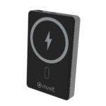 Powerbank Muvit for Change Nero Alluminio 10000 mAh