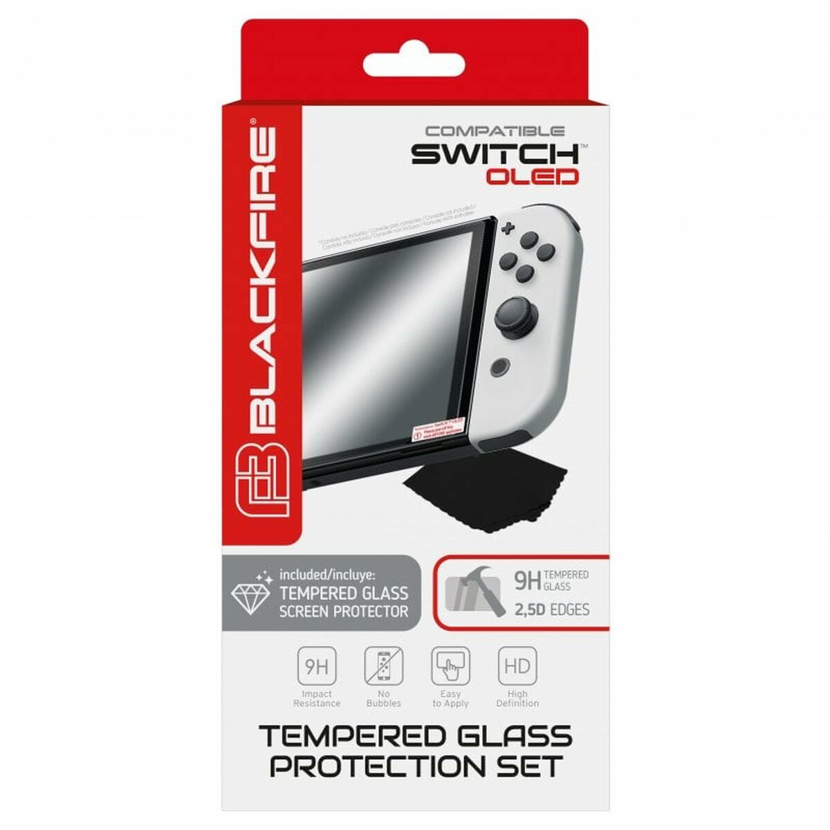 8431305030591_S0452724_P00 Protezione dello Schermo per Nintendo Switch Blackfire OLED - immagine 1