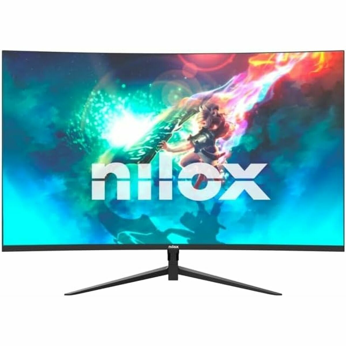 8431775035935_R00 Monitor Nilox NXM24CRV2001 Full HD 24" - immagine 1