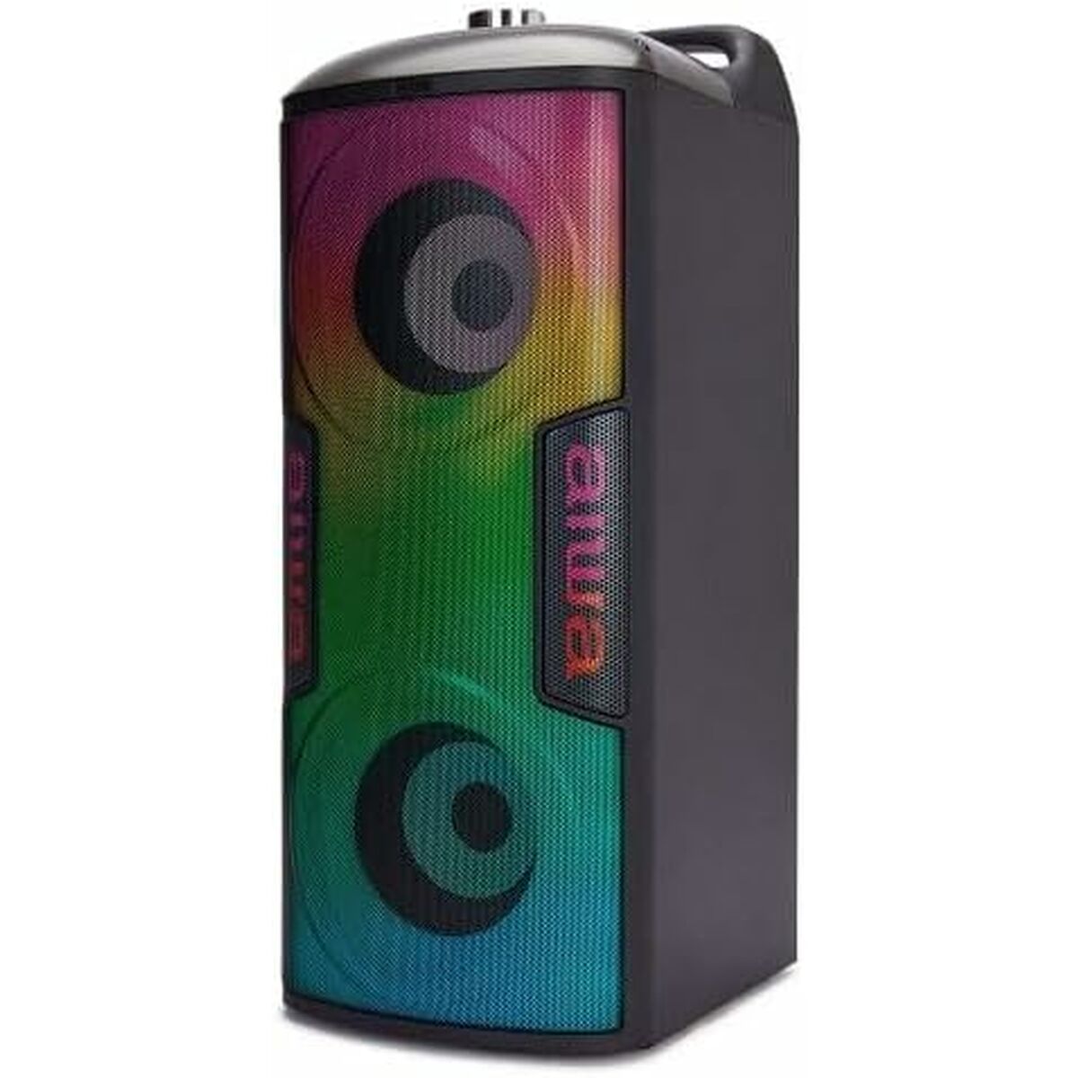 8435256811506_R00 Altoparlante Bluetooth Portatile Aiwa KBTUS100 Nero 16 W - immagine 1