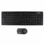Tastiera e Mouse iggual WMK-BUSINESS2 Nero Qwerty in Spagnolo