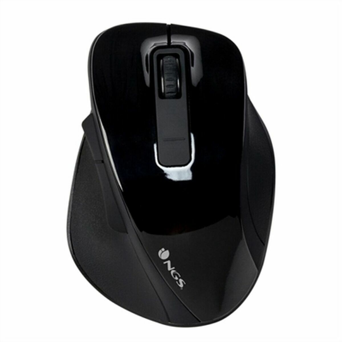 8435430613452_S0456372_P00 Mouse Ottico Wireless NGS BOWBLACK Nero 1600 dpi (1 Unit?) - immagine 1
