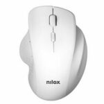 Mouse senza Fili Nilox ERGO 3200 DPI Bianco