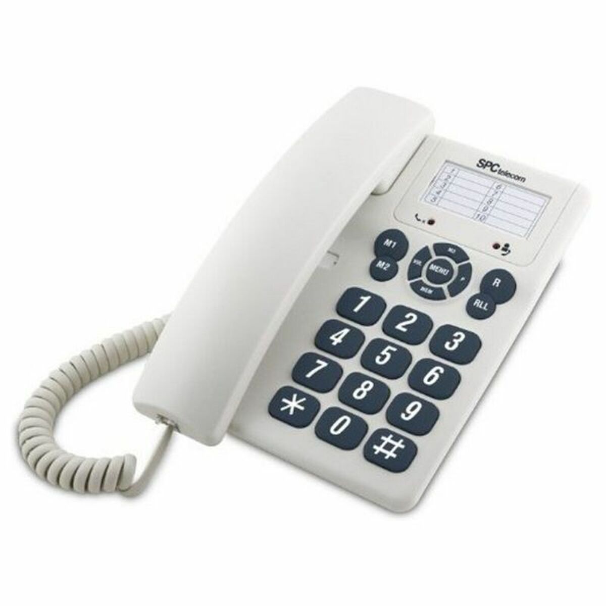 8436008708181_0_A02 Telefono Fisso SPC 3602 Bianco - immagine 1