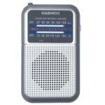Radio Portatile Daewoo DW1008SL Argentato AM/FM Retr?