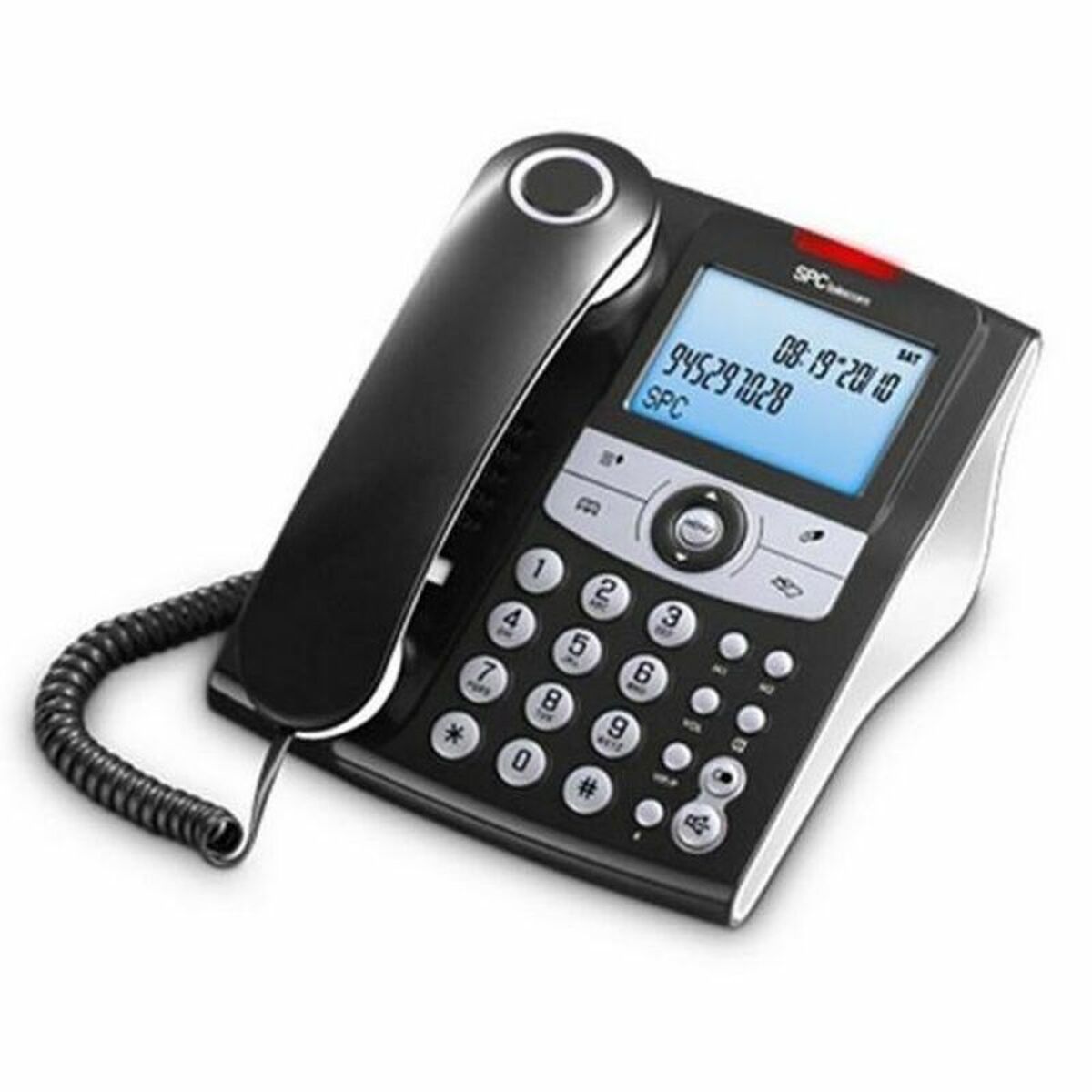 8436542851374_02 Telefono Fisso Telecom 3804N Nero - immagine 1