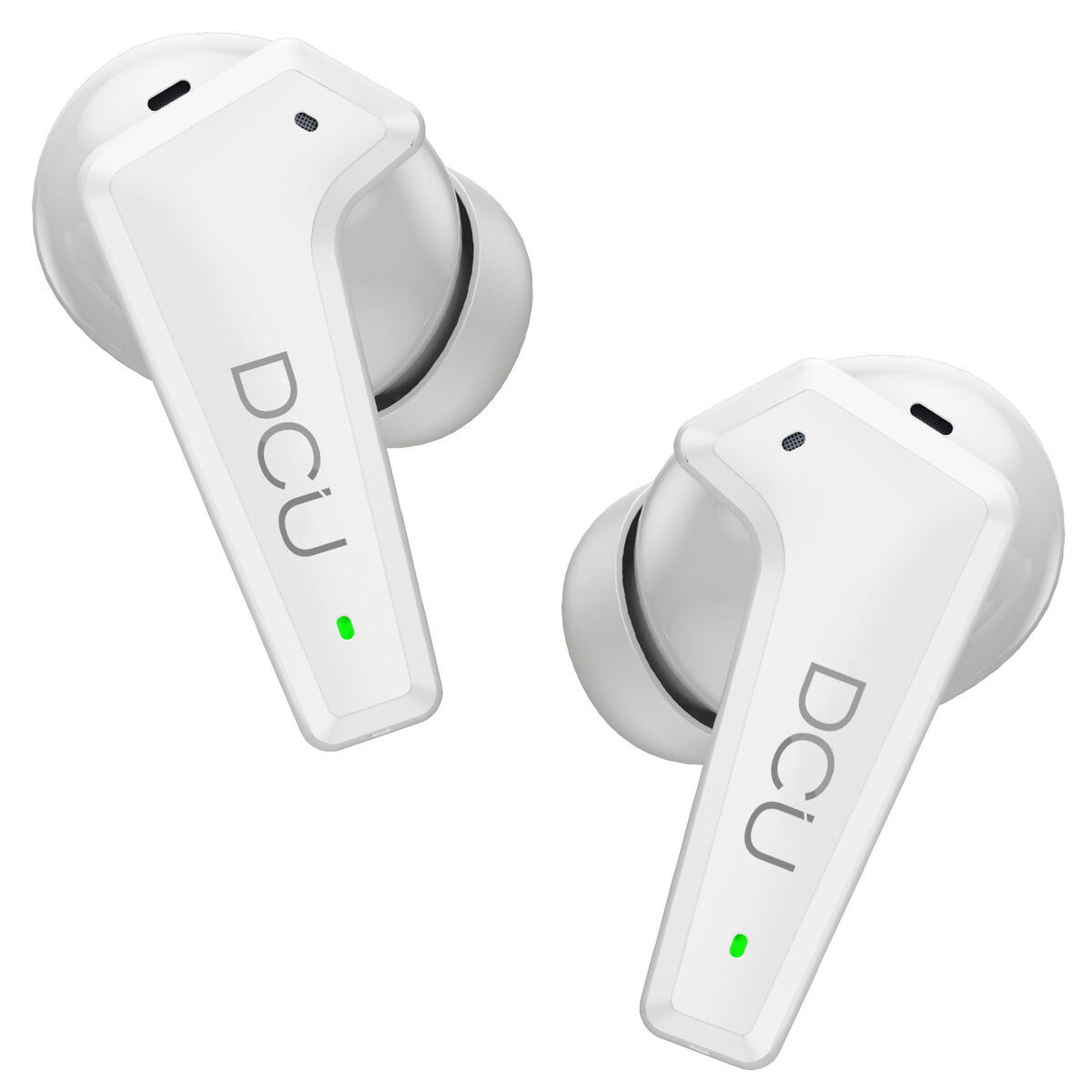 8436556991820_S0441072_P03 Auricolari DCU EARBUDS BT Bluetooth Bianco - immagine 1