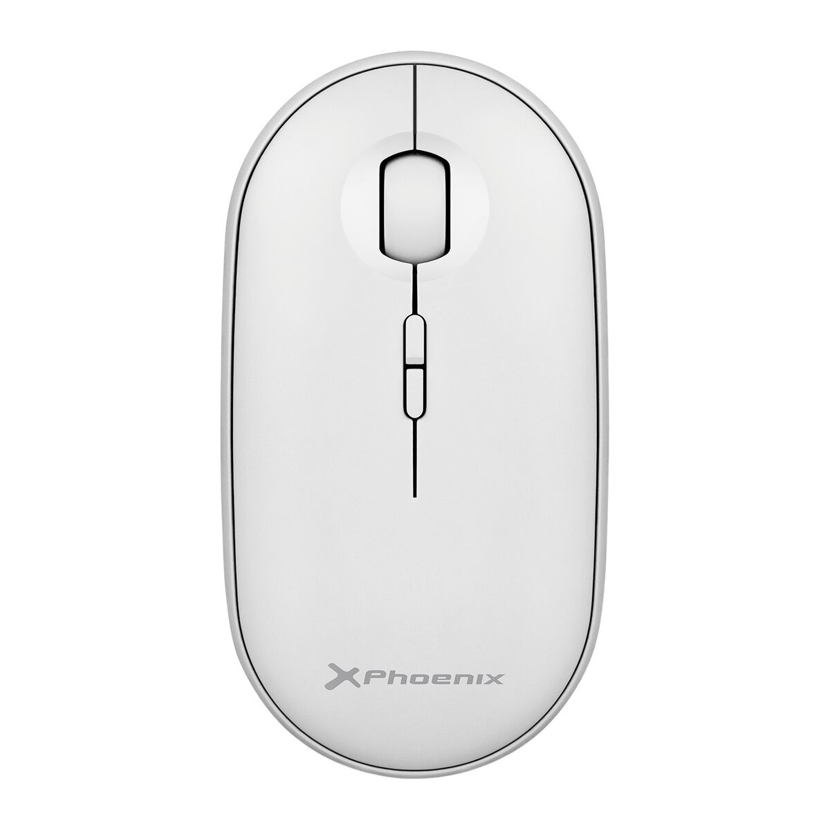 8436583235416_S0458647_P00 Mouse Ottico Wireless Phoenix Bianco 1600 dpi (1 Unit?) - immagine 1