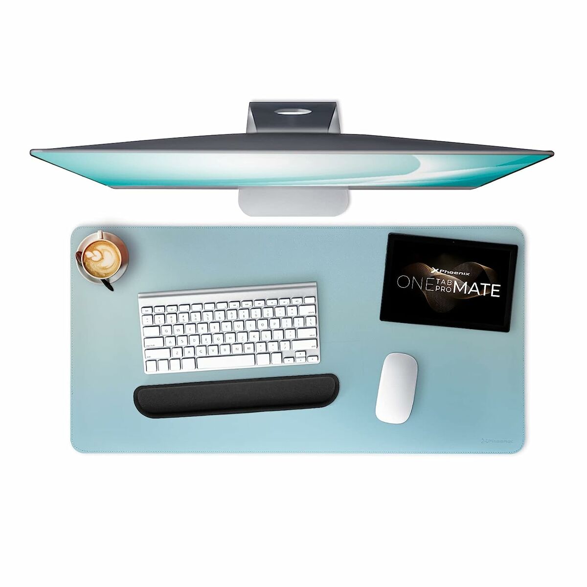 8436583235607_R00 Tappetino per Mouse Phoenix Azzurro - immagine 1